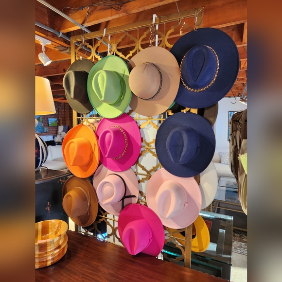 Bright Orange Fedora Brim - Super cute 😍 Unisex - Picture 17 of 17